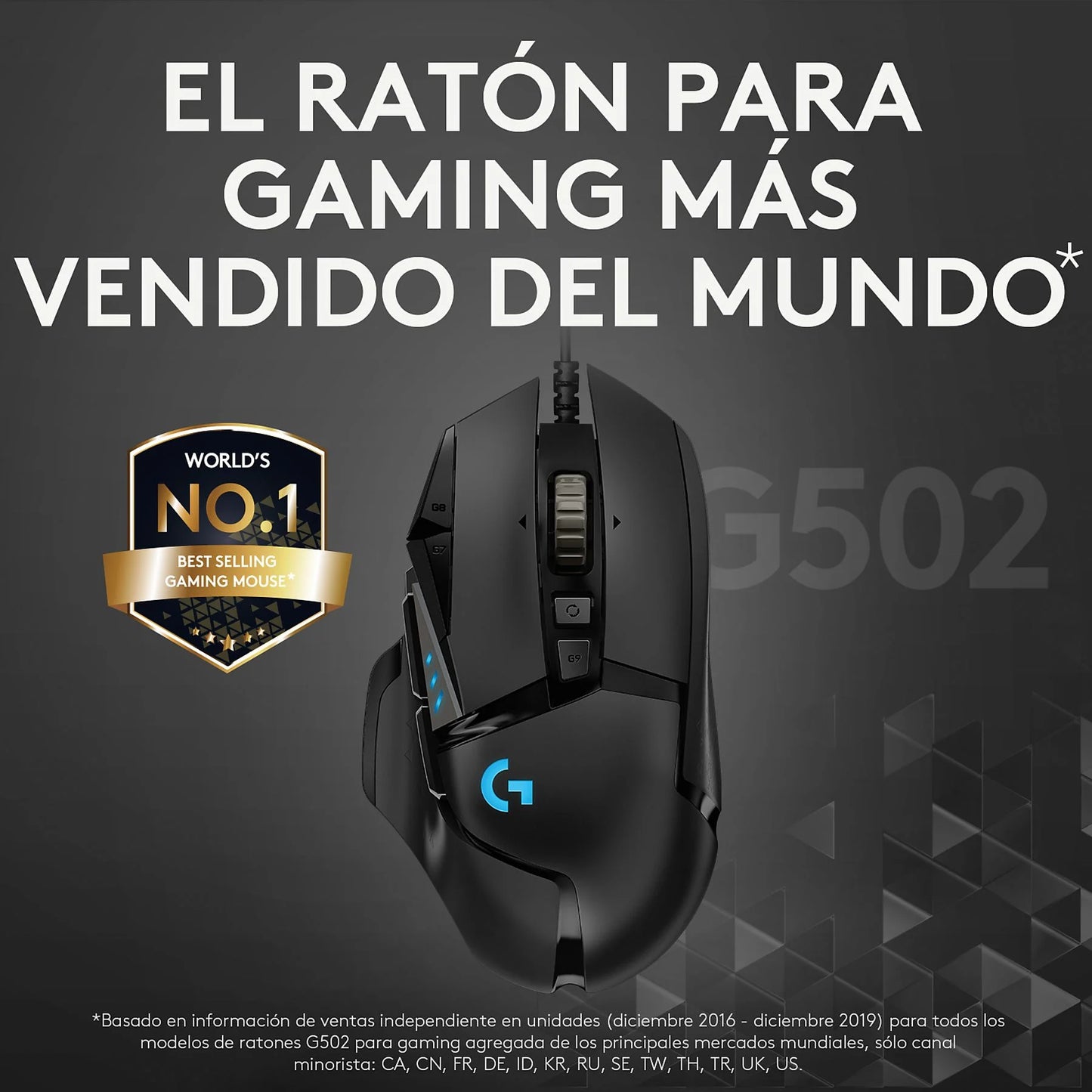 Ratón Gaming Logitech G502 Hero - Anantta