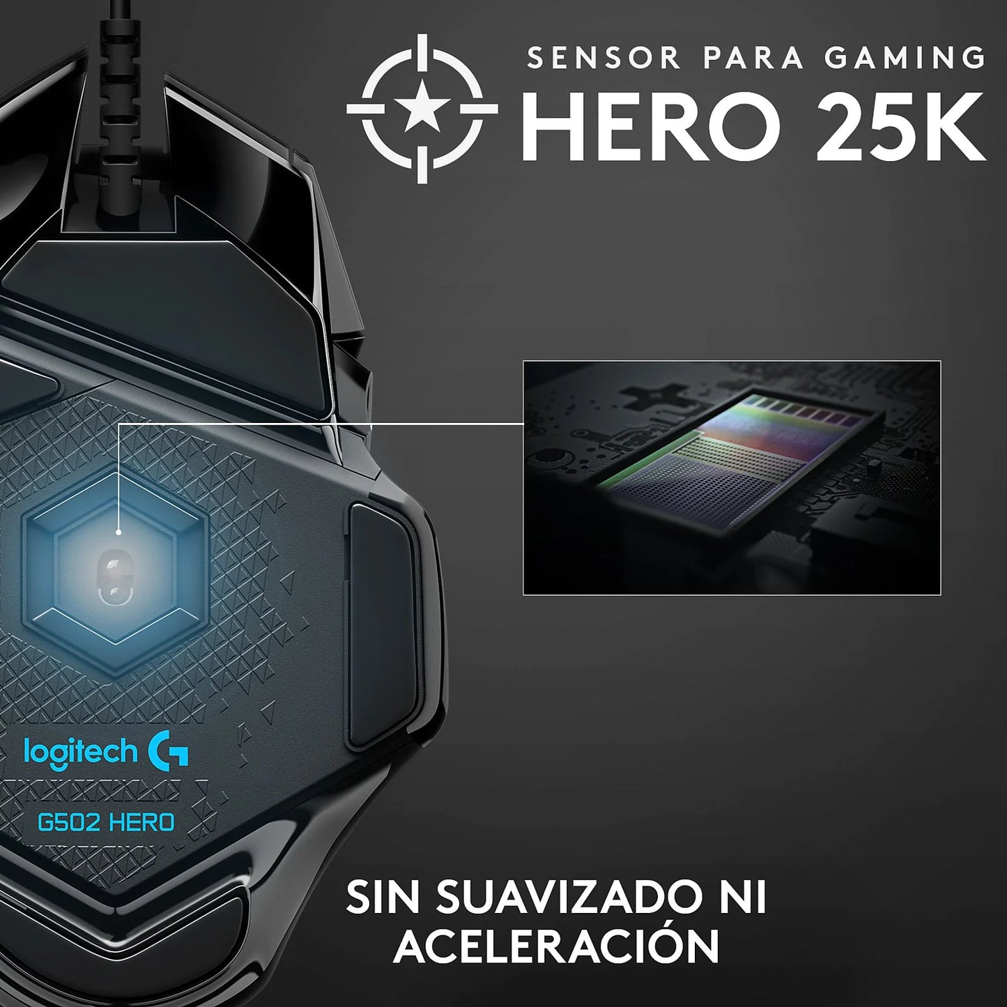 Ratón Gaming Logitech G502 Hero - Anantta