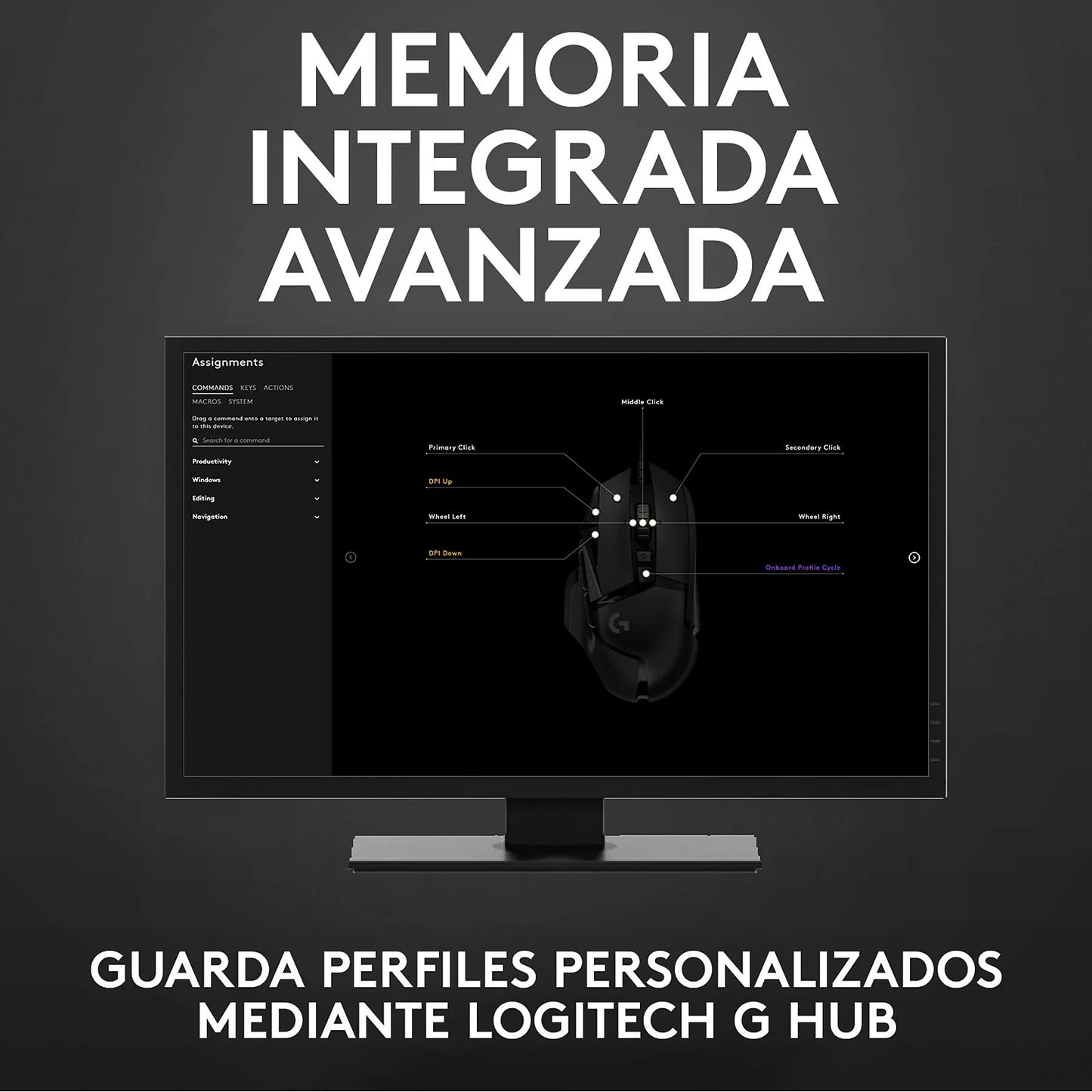 Ratón Gaming Logitech G502 Hero - Anantta