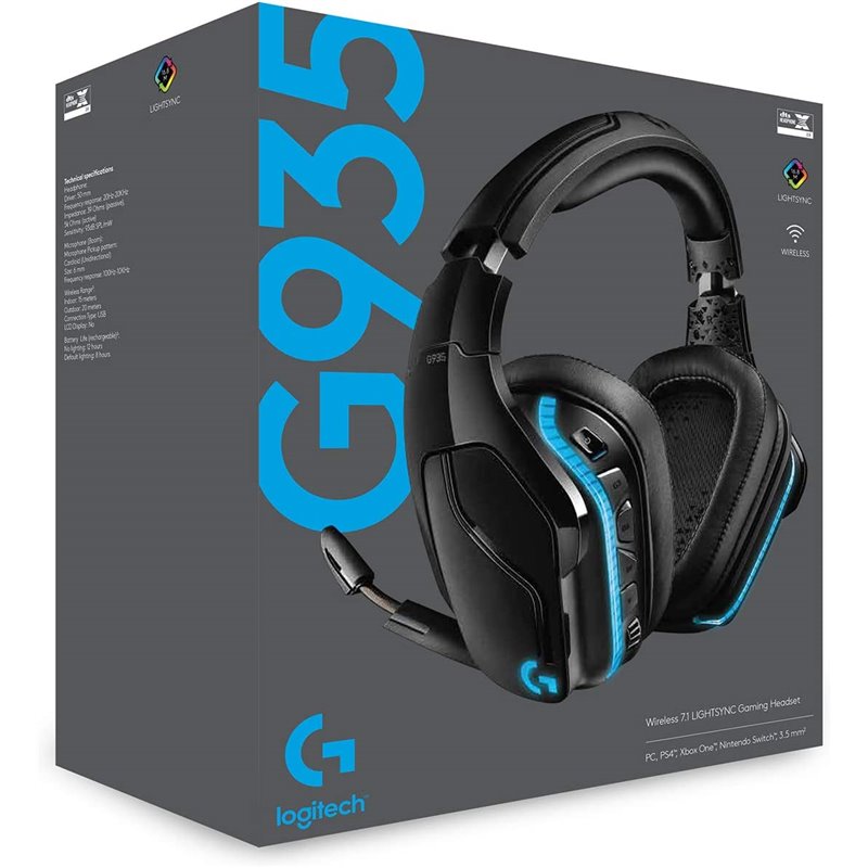 Auriculares Inalámbricos Logitech G935 Gaming - Anantta
