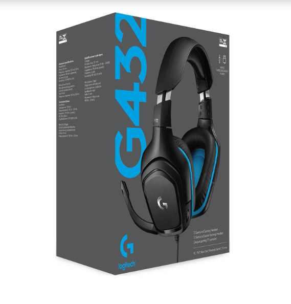 Auroculares Gaming Logitech G432 - Anantta