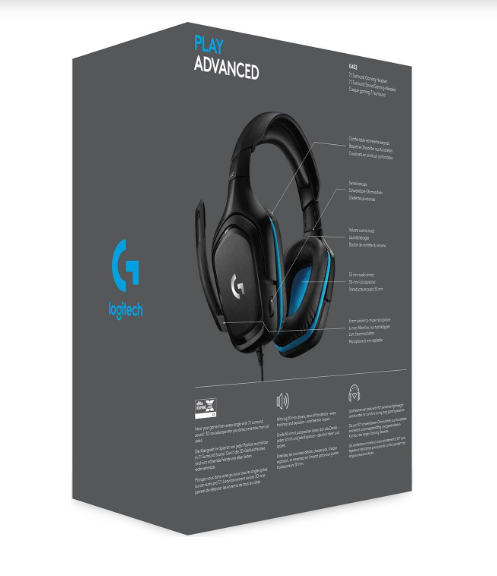 Auroculares Gaming Logitech G432 - Anantta