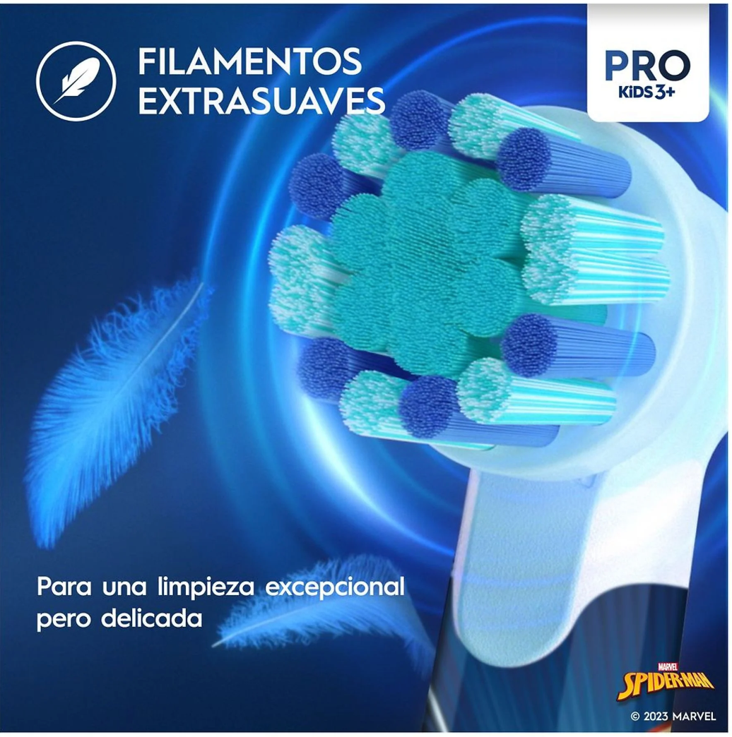 Cepillo Dental Eléctrico Oral-B Infantil Spiderman - Anantta