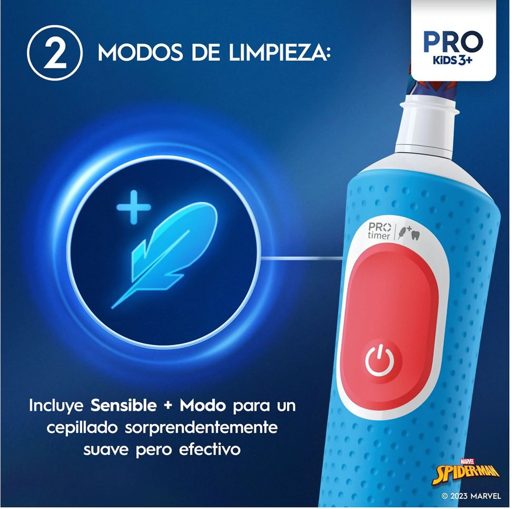 Cepillo Dental Eléctrico Oral-B Infantil Spiderman - Anantta