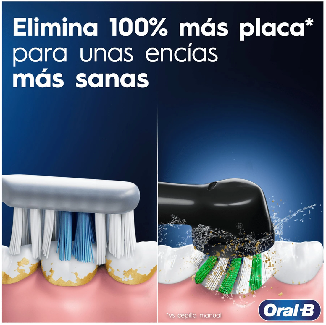 Cepillo De Dientes Eléctrico Recargable Oral-B Pro 3 Cuidado De Encías Profesional - Anantta