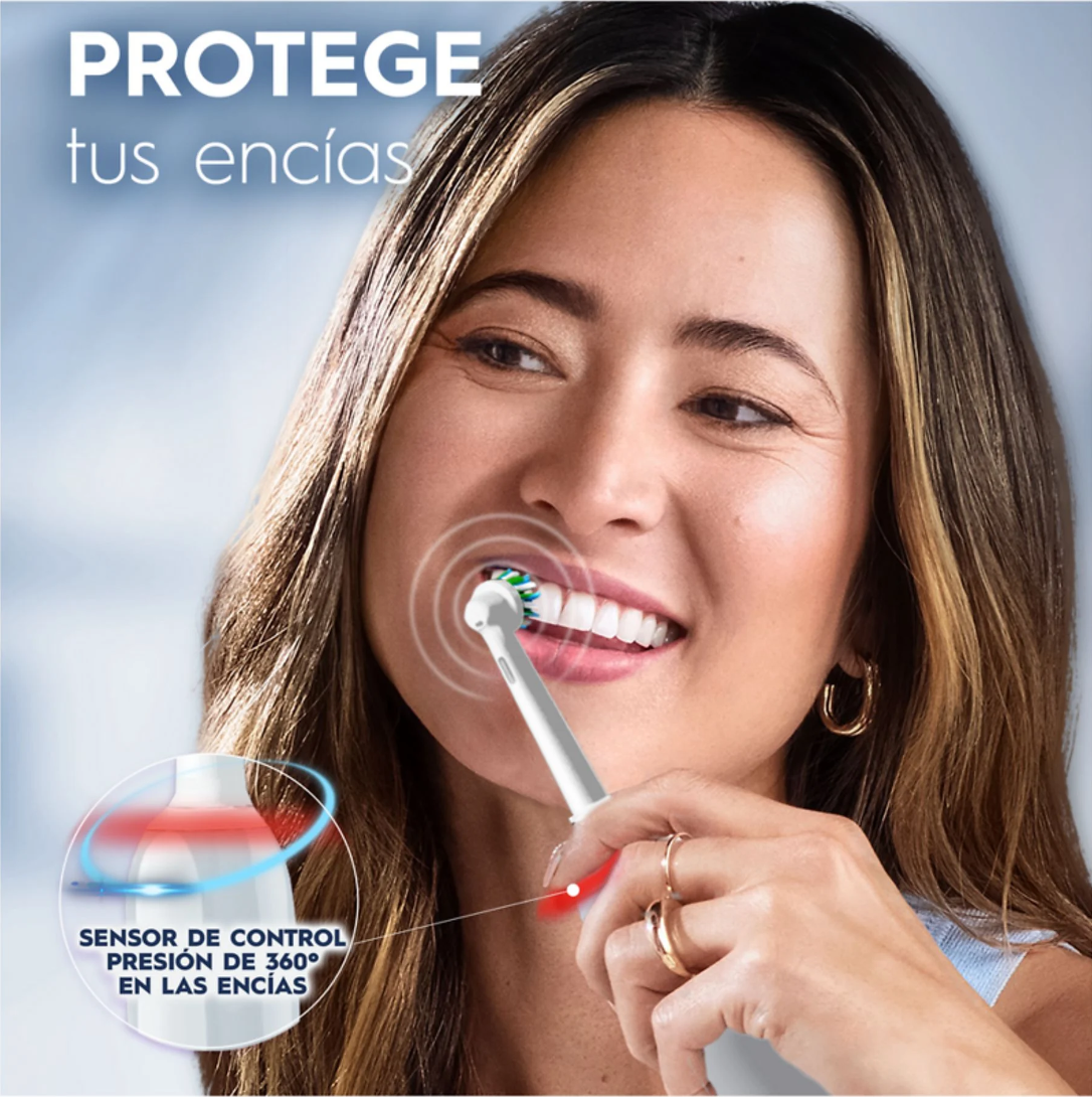 Cepillo De Dientes Eléctrico Recargable Oral-B Pro 3 Cuidado De Encías Profesional - Anantta