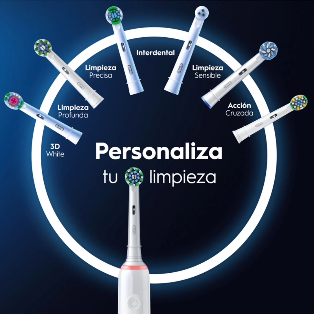 Cepillo De Dientes Eléctrico Recargable Oral-B Pro 3 Cuidado De Encías Profesional - Anantta