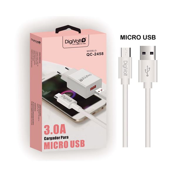 Cargador Micro USB QC-2458 - Anantta