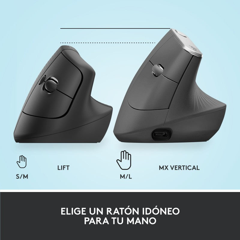 Ratón Inalámbrico Logitech Lift - Anantta