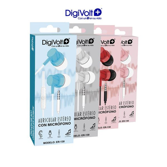 Auriculares DigiVolt ER-130 - Anantta