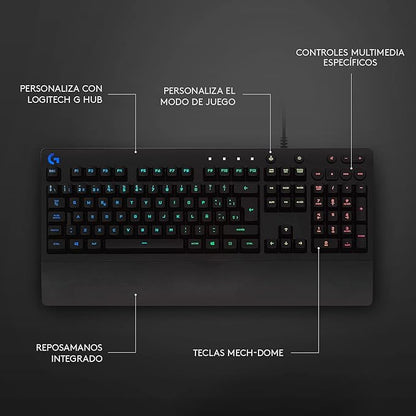 Teclado Gaming Logitech G213 (Reacondicionado) - Anantta